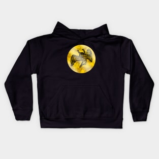 Led-zeppelin gold Kids Hoodie